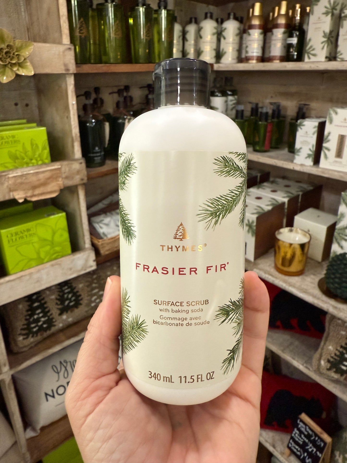 Thymes Frasier Fir Surface Scrub