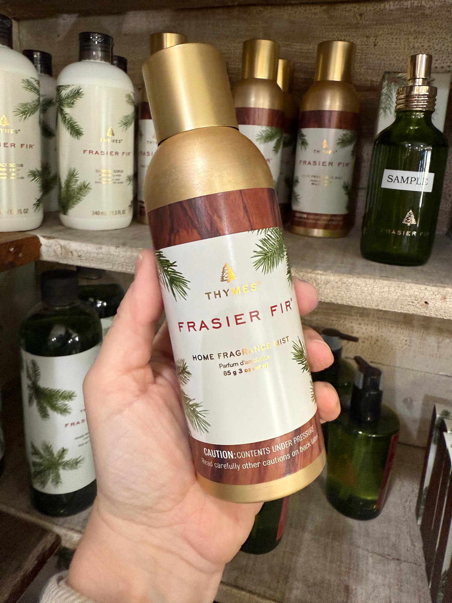 Thymes Frasier Fir Home Fragrance Mist