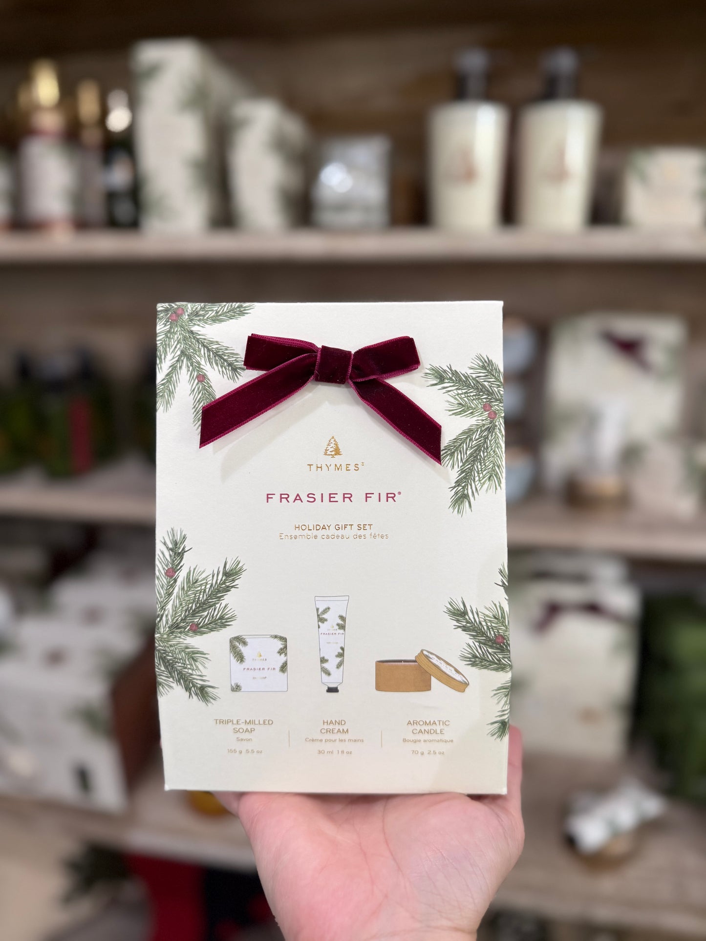 Thymes Fraser Fir Holiday Gift Set