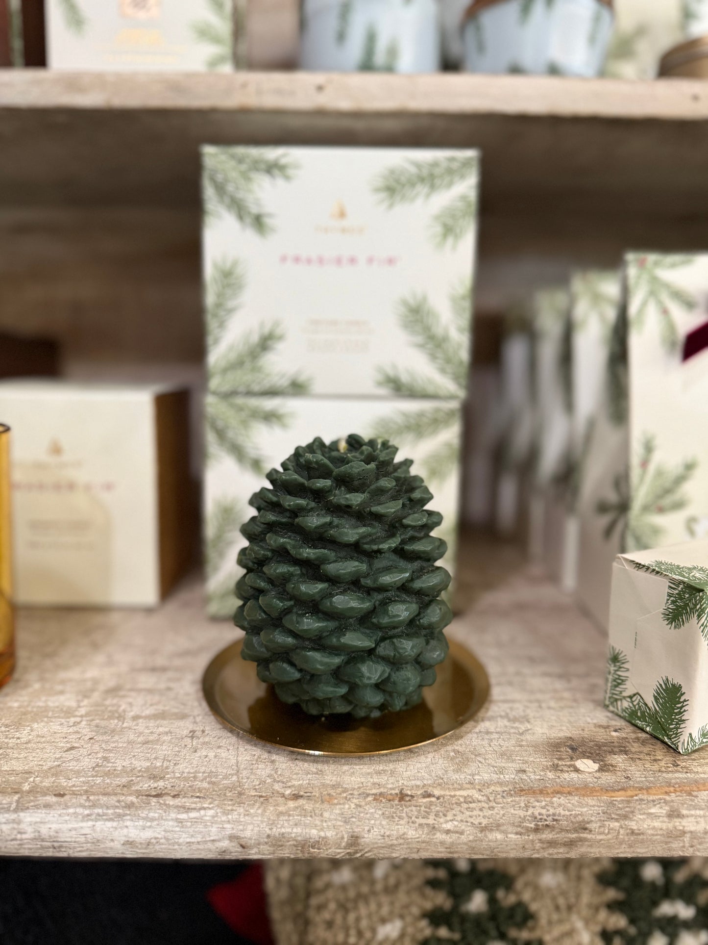 Thymes Frasier Fir Pinecone Candle