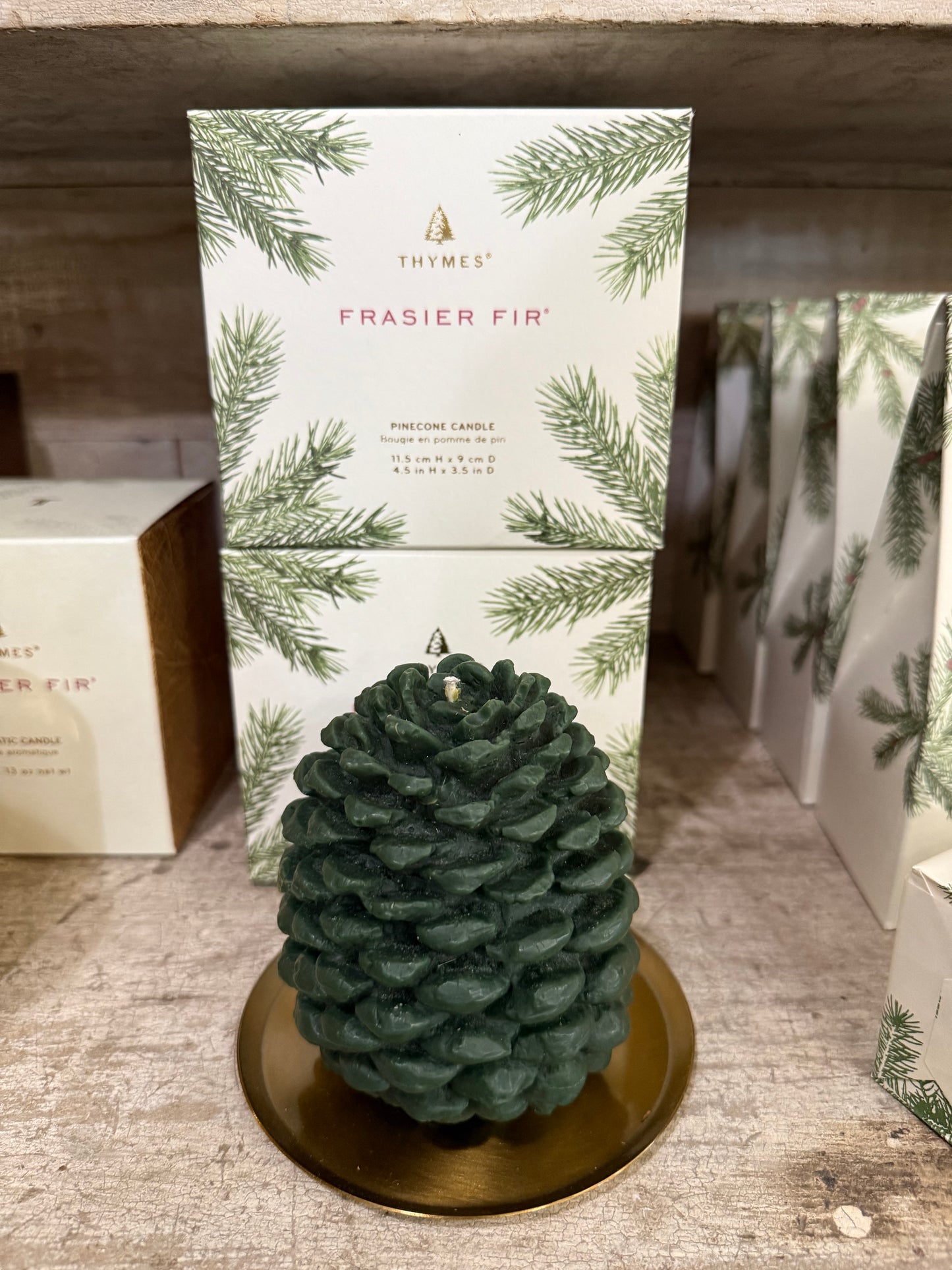 Thymes Frasier Fir Pinecone Candle