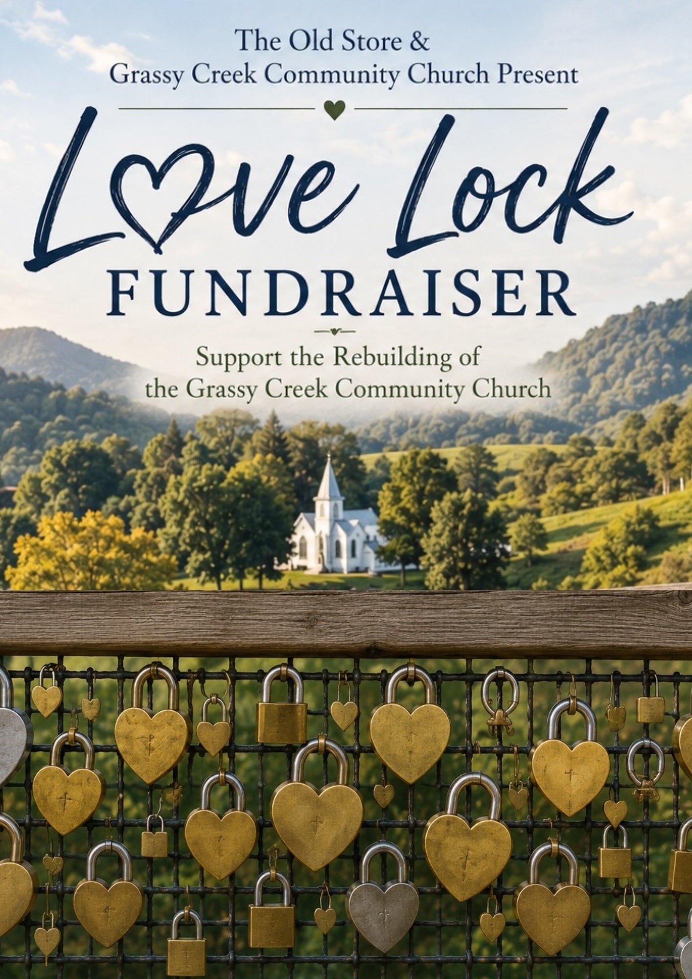 Love Lock for Grassy Creek Community Church