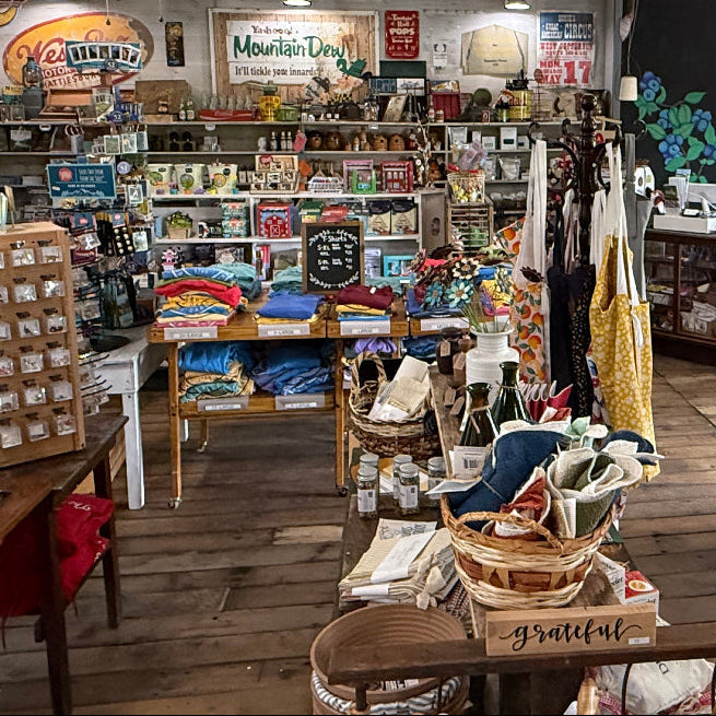 Inside view of The Old Store at Grassy Creek North Carolina